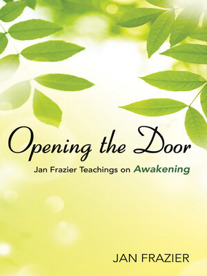 cover image of Opening the Door